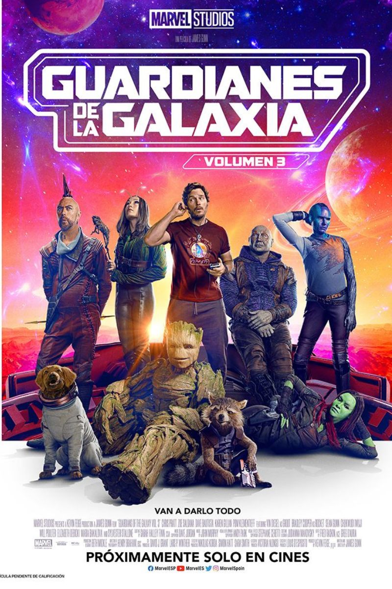 Guardianes de la Galaxia Vol 3.
