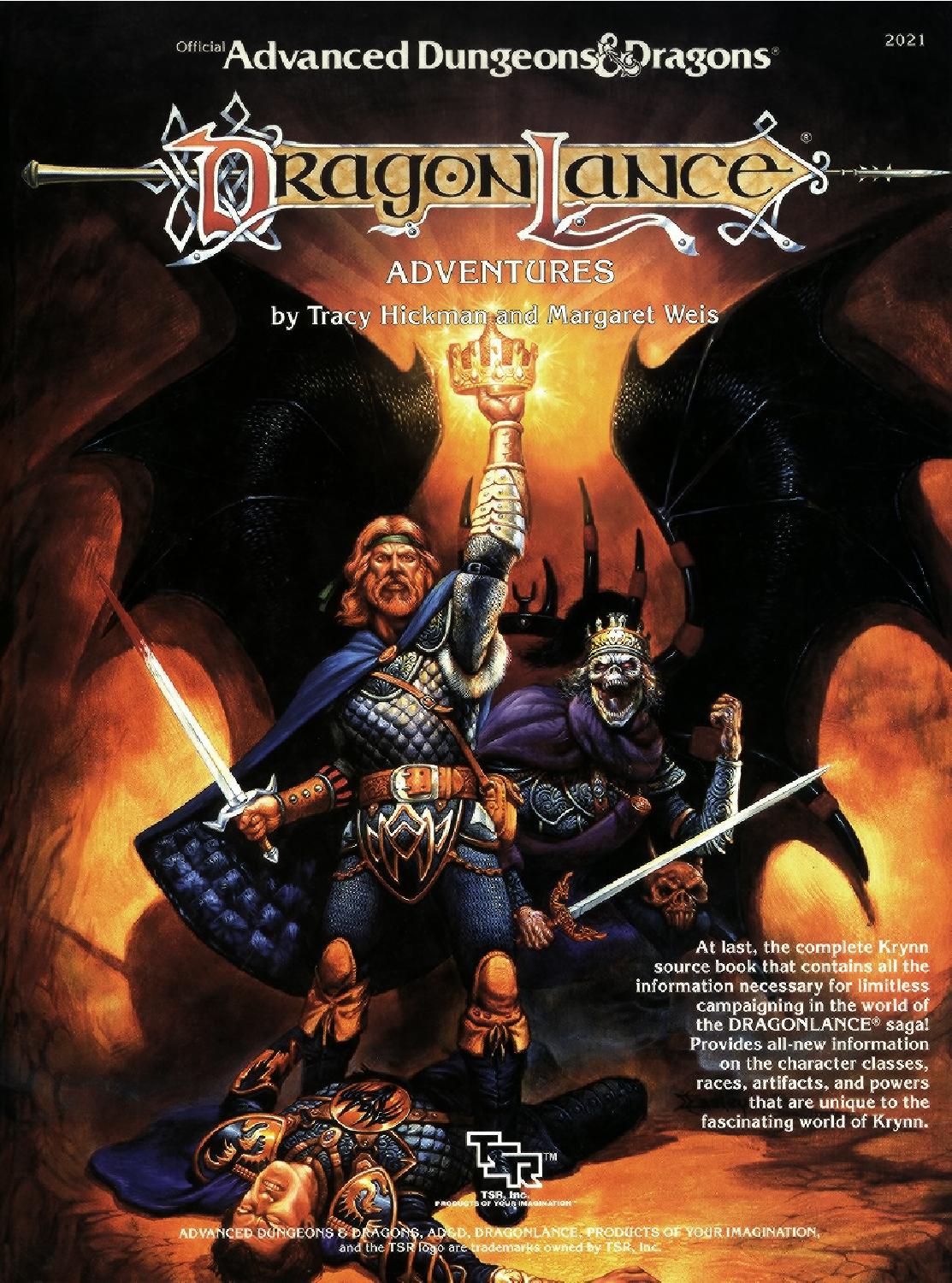 Dragonlance against the darkmaster